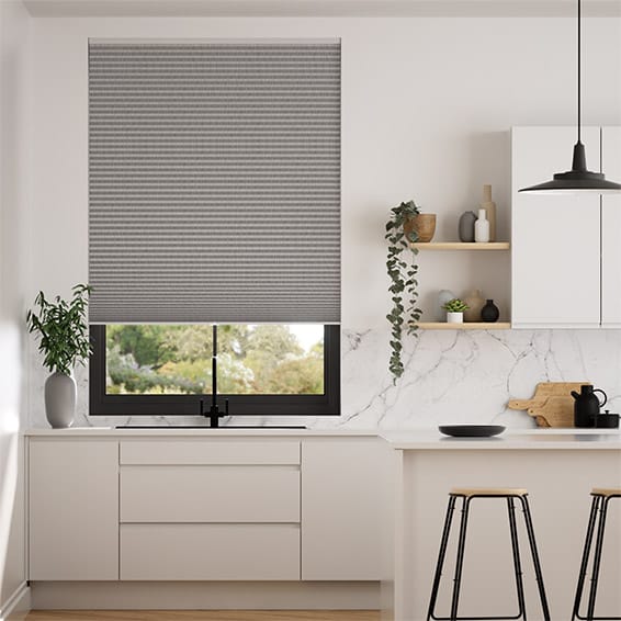 Colorized DuoShade Cordless Strie Lead Thermal Blind 2216