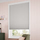 ColorizedZoom DuoShade Cordless Strie Soft Grey Thermal Blind 2217