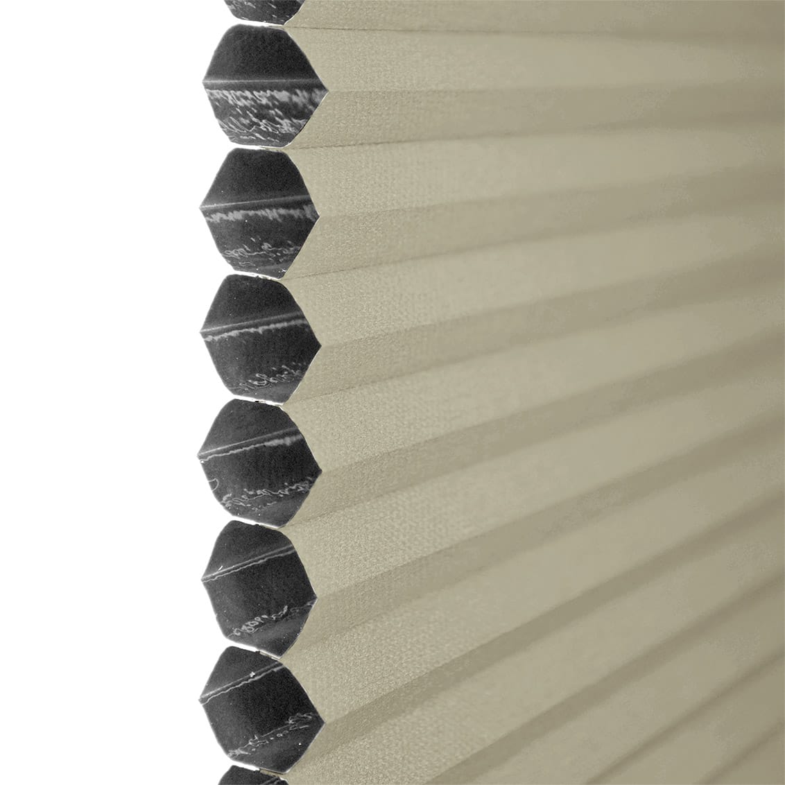 ColorizedPLA DuoShade Cordless Fallow Thermal Blind