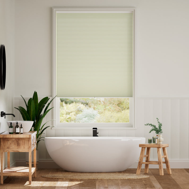 Colorized DuoShade Cordless Limoncello Thermal Blind