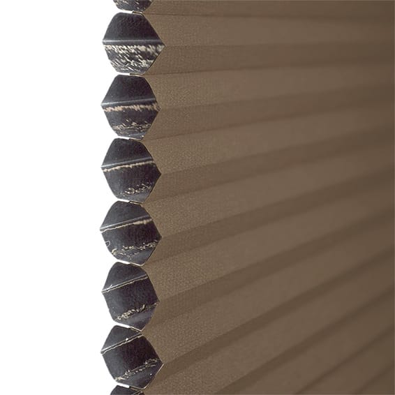 ColorizedPLA DuoShade Cordless Chocolate Thermal Blind 2208