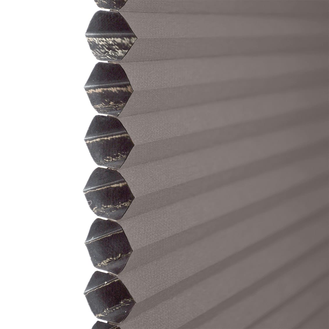 ColorizedPLA DuoShade Cordless Dark Grey Thermal Blind 2197