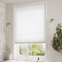 ColorizedZoom Double DuoLight Cordless Arctic White Thermal Blind 2235