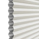 ColorizedPLA DuoShade Stack Cordless Dove Grey Thermal Blind 2243