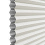 ColorizedPLA DuoShade Stack Cordless Dove Grey Thermal Blind 2243