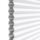 ColorizedPLA DuoShade Stack Cordless Frost Thermal Blind 2245