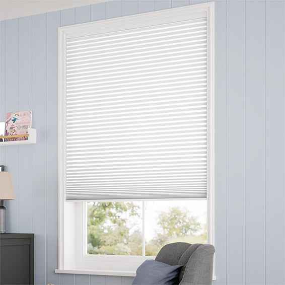 ColorizedZoom DuoShade Stack Cordless Frost Thermal Blind 2245