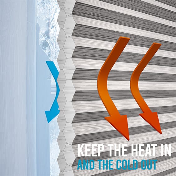 ColorizedPLA Cordless Double DuoShade Grain Flint Thermal Blind 2251