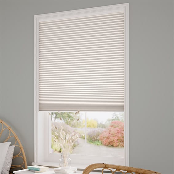 ColorizedZoom DuoShade Cordless Terrazzo Porcelain Thermal Blind
