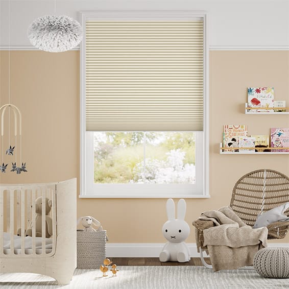 Colorized DuoShade Cordless Terrazzo Sandstone Thermal Blind 2327