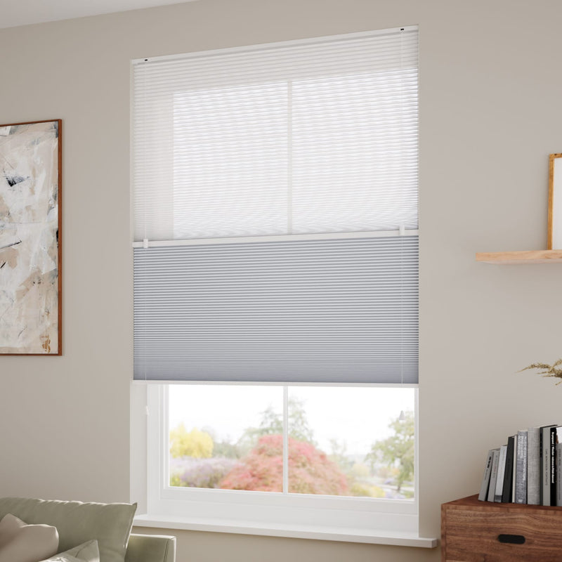 ColorizedZoom Night & Day Duo Voile Sky Thermal Blind 2332