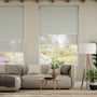 Colorized Atom Smoke Double Roller Blind 2352