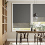 Colorized Eros Victorian Grey Double Roller Blind 2359