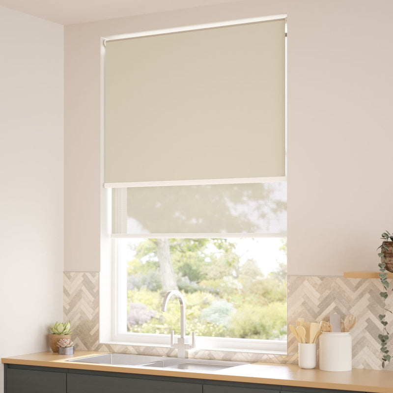 ColorizedZoom Electric Atom Beach Double Roller Blind