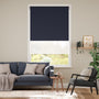 Colorized Electric Atom Navy Double Roller Blind 2409