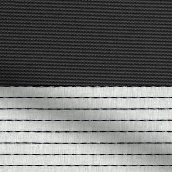 ColorizedPLA Twist2Go Alia Pitch Black Double Roller Blind 2424