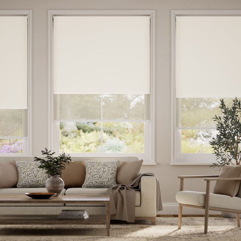 Colorized Twist2Go Alia Sepia Double Roller Blind 2426