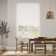 Colorized Electric Alia Pearl Double Roller Blind 2445