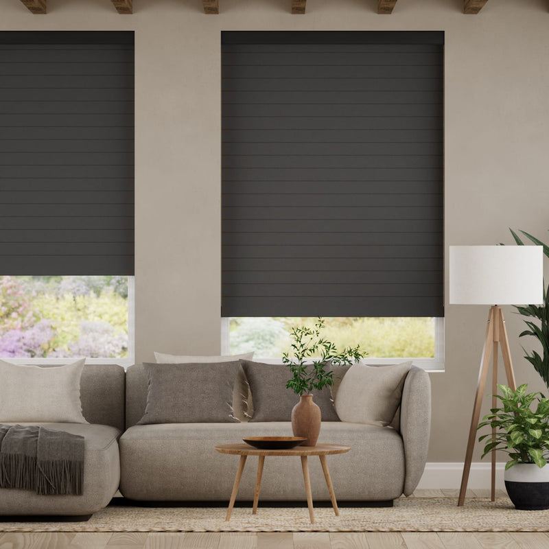 ColorizedZoom Illusion Anthracite  Roller Shade 2454