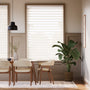 ColorizedZoom Illusion Ecru  Roller Shade 2457