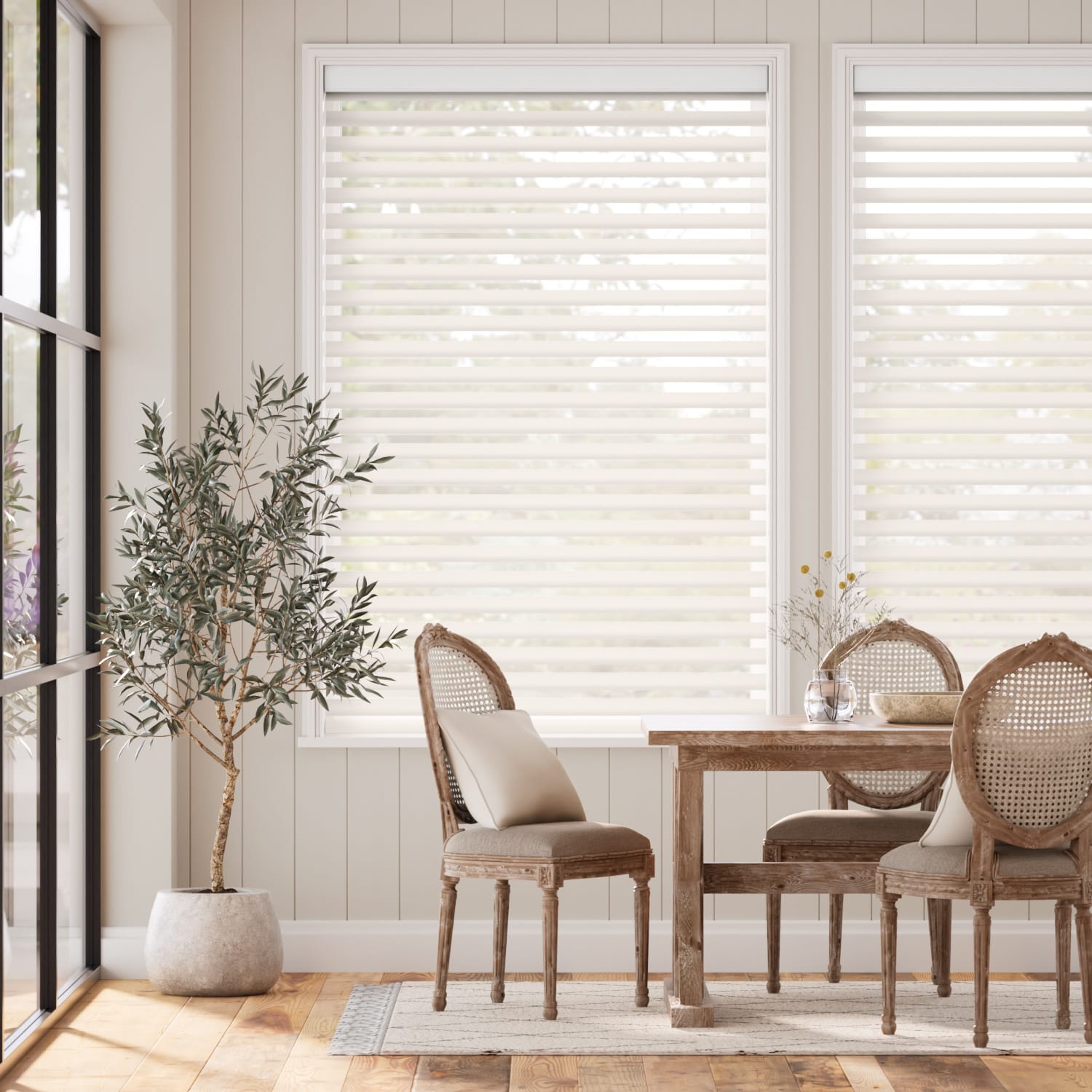 Colorized Illusion Pearl Roller Shade 2452