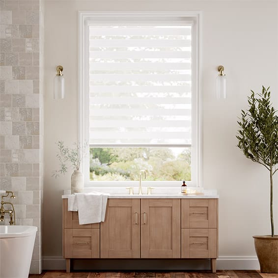 Colorized PerfectFIT Enjoy Soft White Roller Blind 2462