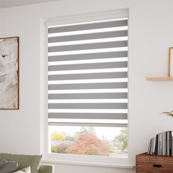 ColorizedZoom PerfectFIT Enjoy Thunder Grey Roller Blind 2463