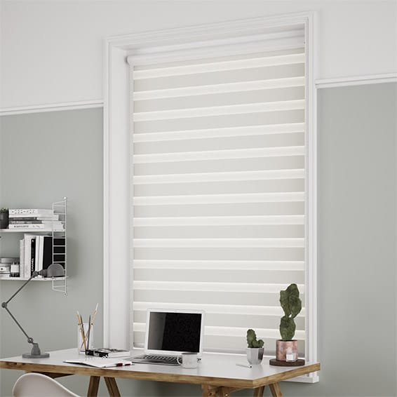 ColorizedZoom PerfectFIT Enjoy Dimout Ivory Roller Blind