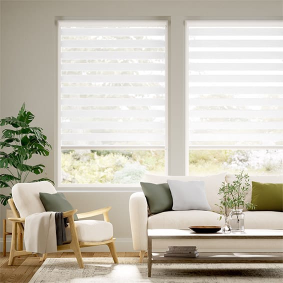 Colorized PerfectFIT Enjoy Luxe White Roller Blind 2476
