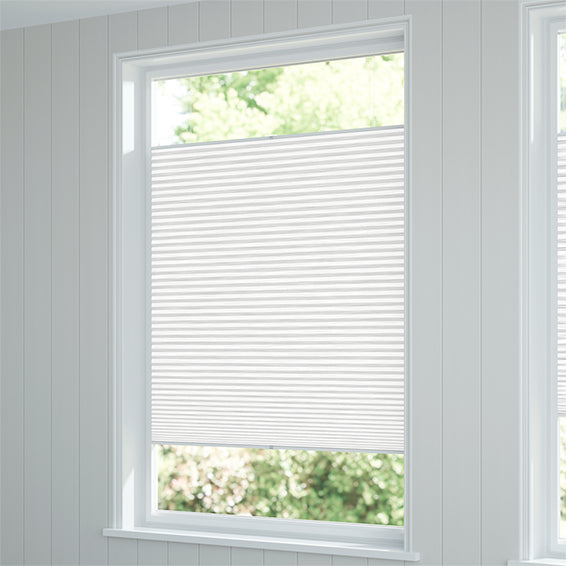 ColorizedZoom PerfectFIT DuoShade Arctic White Thermal Blind 2481
