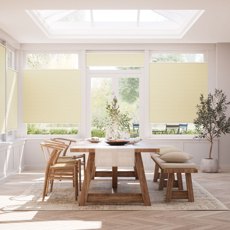 Colorized PerfectFIT DuoShade Cornsilk Thermal Blind 2486