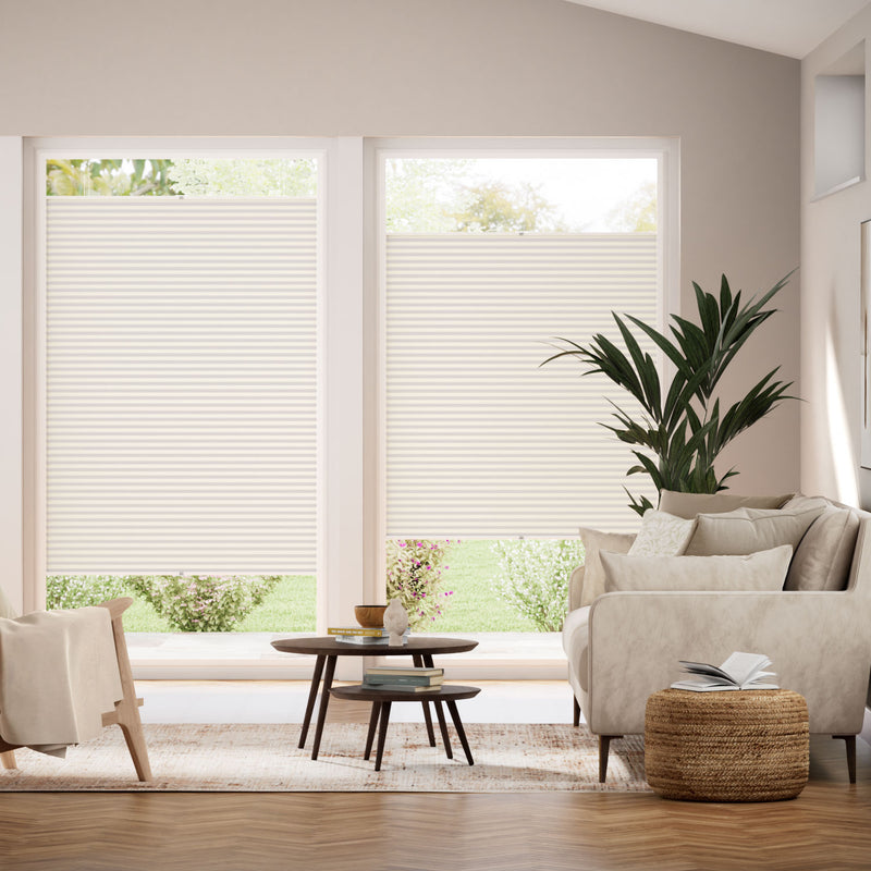 Colorized PerfectFIT DuoShade Ivory  Thermal Blind 2493