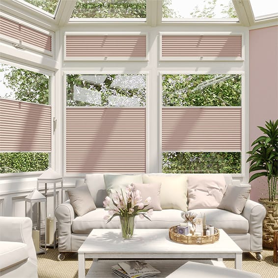 Colorized PerfectFIT DuoLight Dusky Pink Thermal Blind 2523