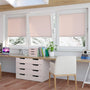 ColorizedZoom PerfectFIT DuoLight Dusky Pink Thermal Blind 2523