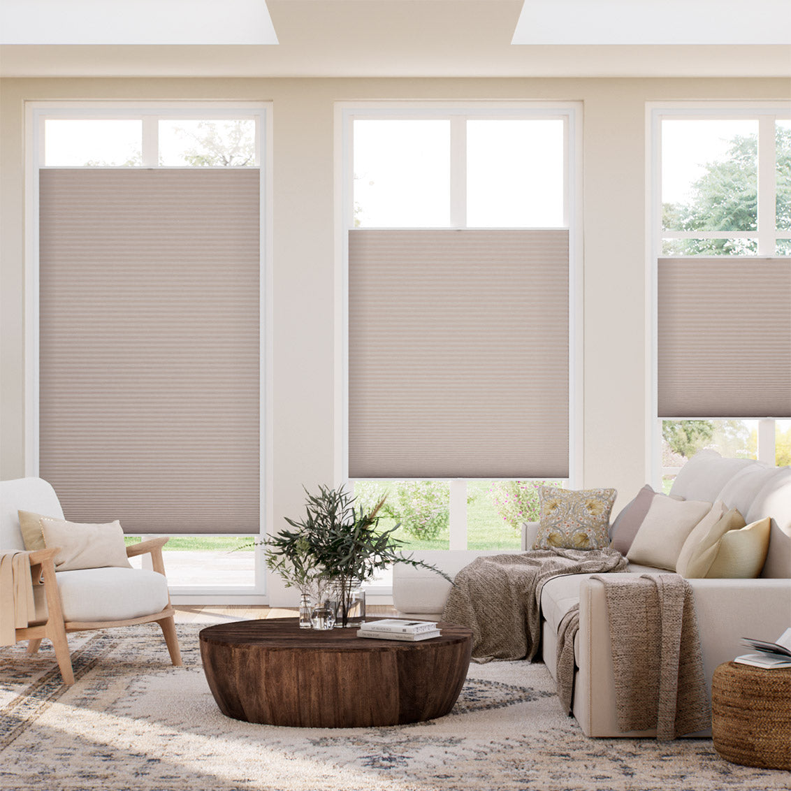 Colorized PerfectFIT DuoLight Mushroom Thermal Blind 2514