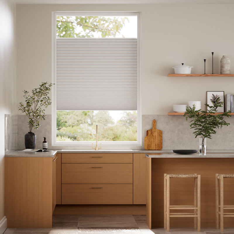 Colorized PerfectFIT DuoLight Ash Grey Thermal Blind 2521
