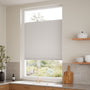 ColorizedZoom PerfectFIT DuoLight Ash Grey Thermal Blind 2521