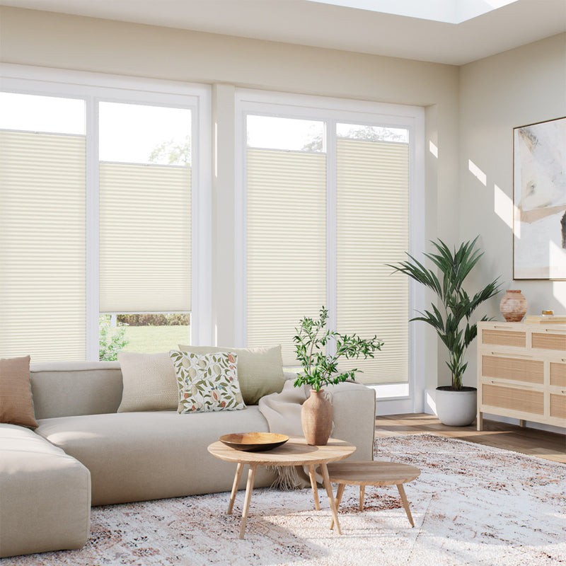 ColorizedZoom PerfectFIT DuoLight Clotted Cream Thermal Blind 2522