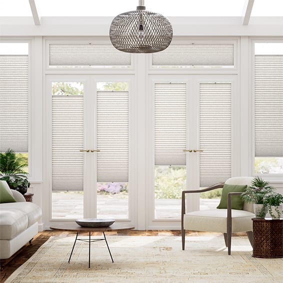 Colorized PerfectFIT DuoLight Crackle Alabaster Thermal Blind 2539