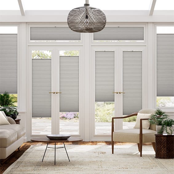 Colorized PerfectFIT DuoShade Terrazzo Stone Thermal Blind 2548