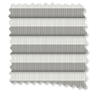 ColorizedSwatch PerfectFIT DuoShade Strie Soft Grey Thermal Blind sample image 2550
