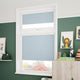 ColorizedZoom PerfectFIT Florence Blackout Pastel Blue Roller Blind 2562