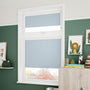 ColorizedZoom PerfectFIT Florence Blackout Pastel Blue Roller Blind 2562