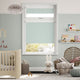 Colorized PerfectFIT Florence Blackout Mineral Blue Roller Blind 2560