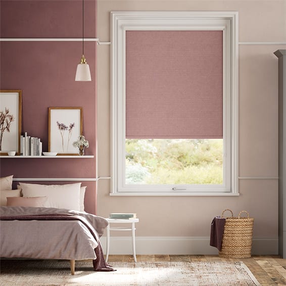 Colorized PerfectFIT Florence Blackout Antique Rose Roller Blind