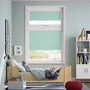Colorized PerfectFIT Florence Blackout Aquamarine Roller Blind 2555