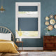 Colorized PerfectFIT Florence Blackout Aegean Roller Blind 2552