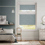 Colorized PerfectFIT Canali Blackout Teal Roller Blind 2576