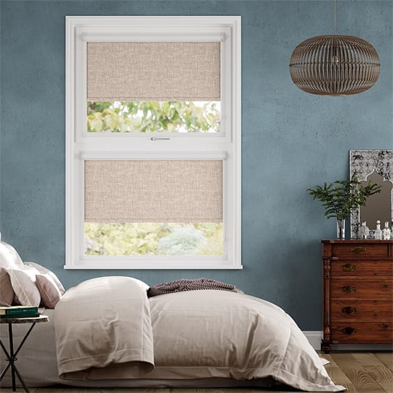 Colorized PerfectFIT Canali Blackout Pale Dunes Roller Blind 2572