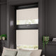 ColorizedZoom PerfectFIT Chromium Thermal Blackout Putty Roller Blind 2580